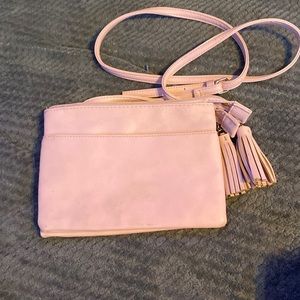 Forever 21 pink crossbody purse